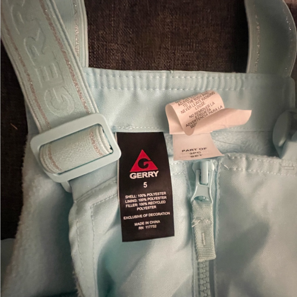 Gerry snow bib and matching jacket